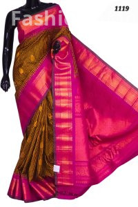 Handloom Gadwal Pure Silk Saree
