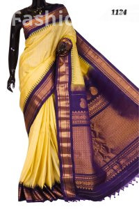 Handloom Gadwal Pure Silk Saree