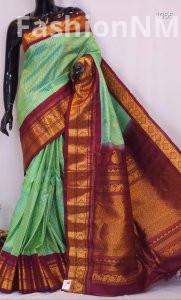 Handloom Gadwal Pure Silk Saree