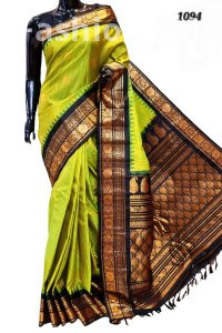 Handloom Gadwal Pure Silk Saree