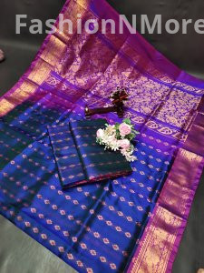 Uppada Pattu Kanchi Border Kalanjali Buta Saree