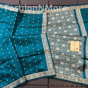 Pure Handloom Banarasi Katan Silk Saree