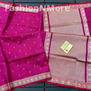 Pure Handloom Banarasi Katan Silk Saree