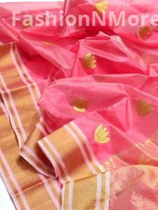 Pure Handloom Chanderi Silk Saree
