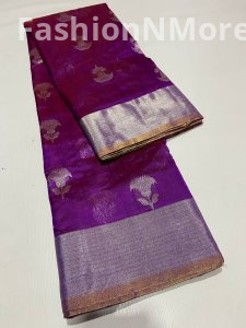 Pure Handloom Chanderi Silk Saree