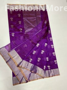 Pure Handloom Chanderi Silk Saree