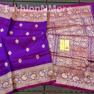 Pure Handloom Banarasi Katan Silk Saree