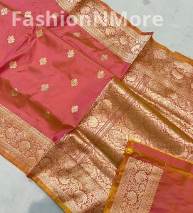 Pure Handloom Banarasi Katan Silk Saree