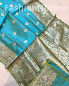 Pure Handloom Banarasi Katan Silk Saree