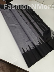 Pure Handloom Kanchipuram Silk Sarees in Vintage Temple Design