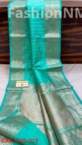 Pure Handloom Banarasi Kanjeevaram Katan Silk Saree