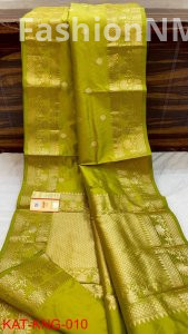 Pure Handloom Banarasi Kanjeevaram Katan Silk Saree