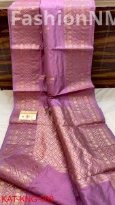Pure Handloom Banarasi Kanjeevaram Katan Silk Saree