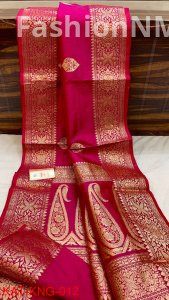 Pure Handloom Banarasi Kanjeevaram Katan Silk Saree