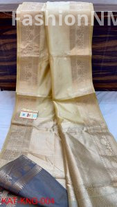Pure Handloom Banarasi Kanjeevaram Katan Silk Saree
