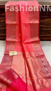 Pure Handloom Banarasi Kanjeevaram Katan Silk Saree
