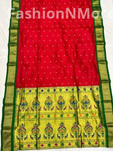 Elegant Pure Silk Chandrakor Paithani Saree