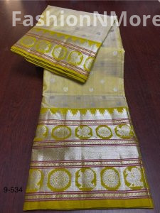 Pure Handloom Venkatgiri Silk Saree