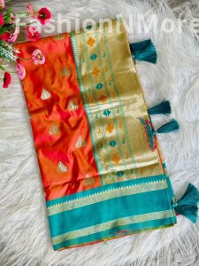 Shree Ganesh Modak Paithani – Festive Special Saree