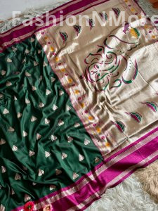 Shree Ganesh Modak Paithani – Festive Special Saree