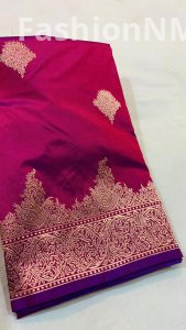 Exclusive Pure Handloom Banarasi Katan Silk Saree