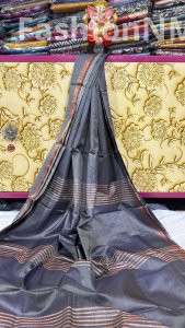 Bishnupuri Inchipar Katan Silk Saree