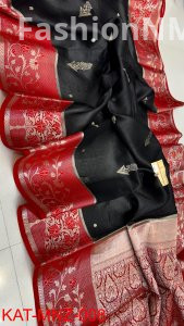 Pure Raw Mango Silk Saree