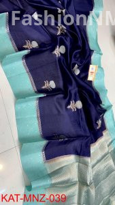 Pure Raw Mango Silk Saree