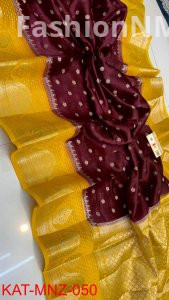 Pure Raw Mango Silk Saree