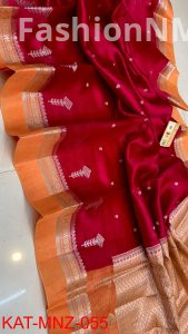 Pure Raw Mango Silk Saree