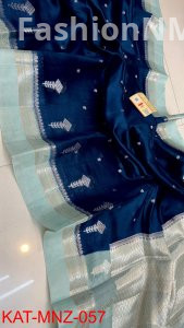 Pure Raw Mango Silk Saree