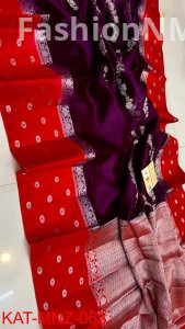 Pure Raw Mango Silk Saree