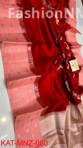 Pure Raw Mango Silk Saree