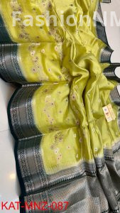 Pure Raw Mango Silk Saree