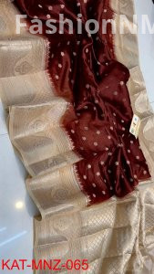 Pure Raw Mango Silk Saree