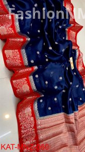 Pure Raw Mango Silk Saree