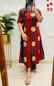 Designer Cotton Co-ord Set