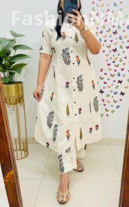 Famous Jaipuri Ikkat Print Cotton Flex Co-ord Set