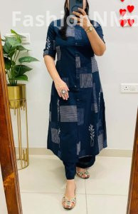 Famous Jaipuri Abstract Print Fine Cotton Co-ord Set