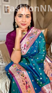 Soft Silk Peacock Paithani Saree