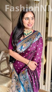 Soft silk Peacock Paithani Saree