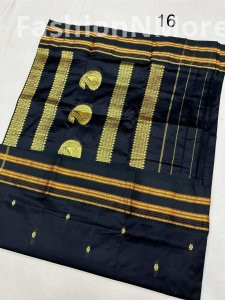 Pure Silk Narayanpeth Saree with Shoulder Butti
