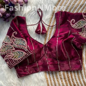 Multi Sequin Work Readymade Blouse