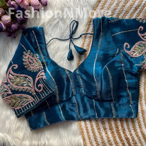 Multi Sequin Work Readymade Blouse