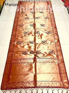 Paithani Dupatta – Parrot Butta Design