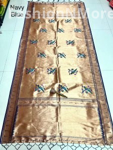 Paithani Dupatta – Parrot Butta Design