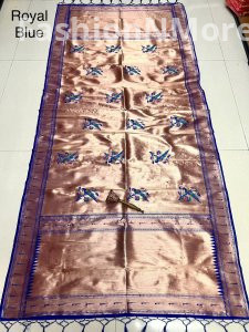 Paithani Dupatta – Parrot Butta Design