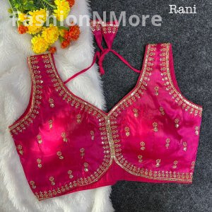 Exclusive Jimmy Choo Jari & Sequin Apple Cut Embroidered Blouse