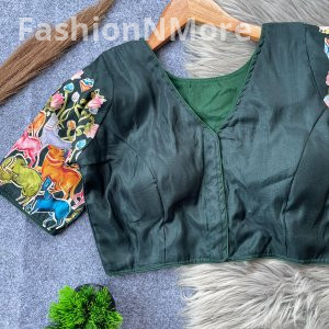 Boutique Style Tissue Silk Designer Blouse