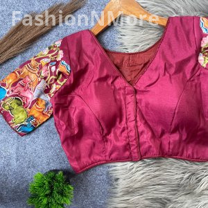 Boutique Style Tissue Silk Designer Blouse